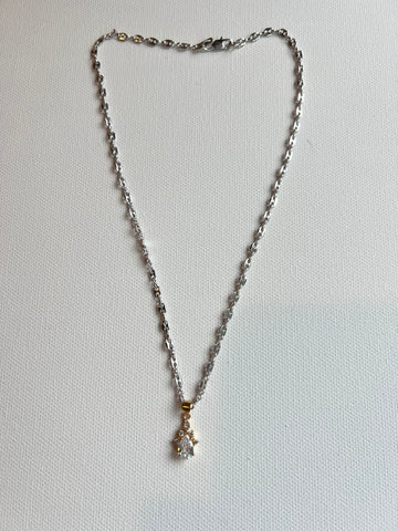 The Princess Crystal & Chain Necklace
