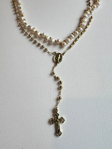 The Madonna Pearl Necklace
