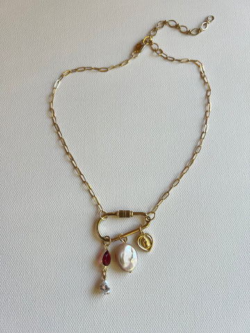 The Lock Charm Necklace