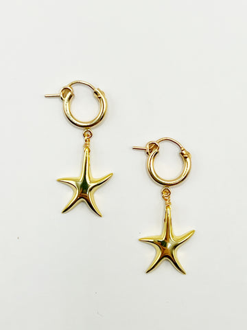 The Flashing Lights Star Earrings
