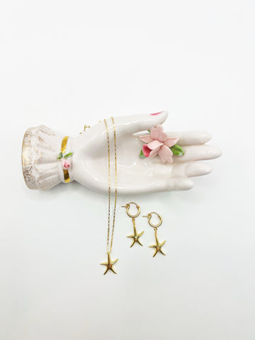 The Flashing Lights Star Earrings