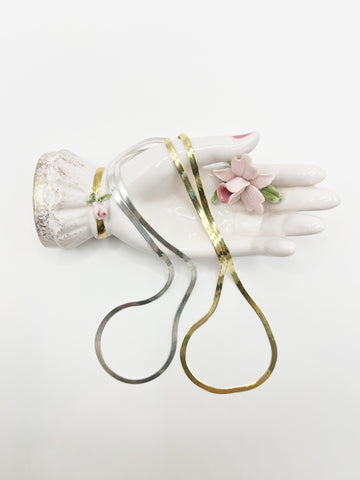 The Classic Gold Snake Chain Necklace