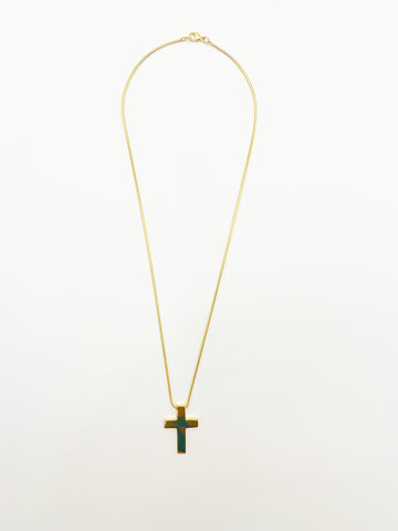The Classic Gold Cross Necklace