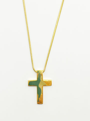 The Classic Gold Cross Necklace