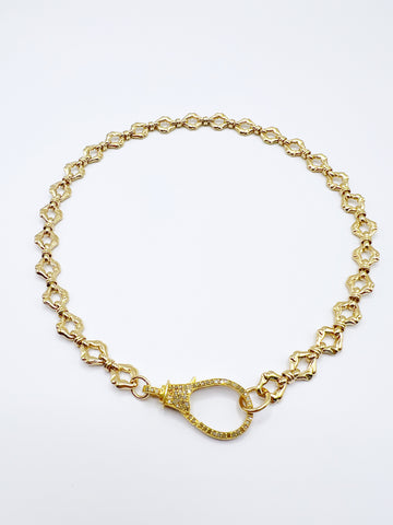 The Diamond Clasp Necklace