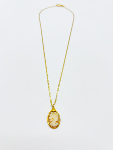 The Vintage Mini Cameo Necklace