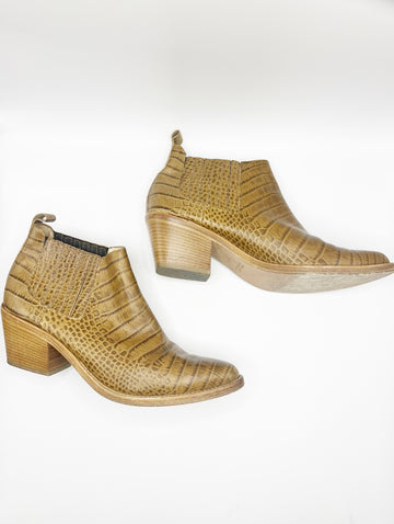 Archive Tan Leather Boots