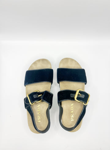 Vintage Prada Platform Sandals
