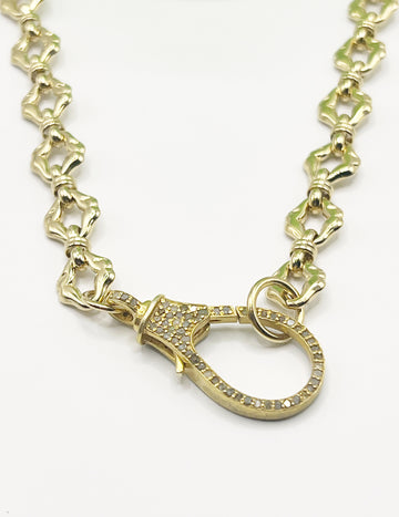 The Diamond Clasp Necklace