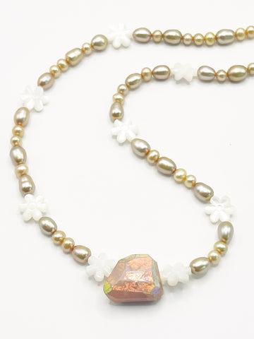 The Golden Pearl Necklace