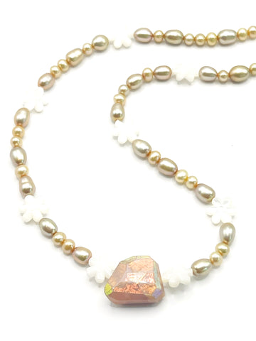 The Golden Pearl Necklace