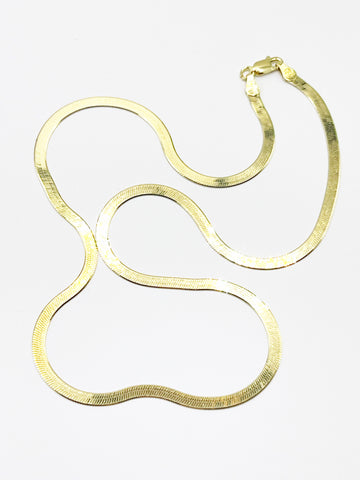 The Classic Gold Snake Chain Necklace