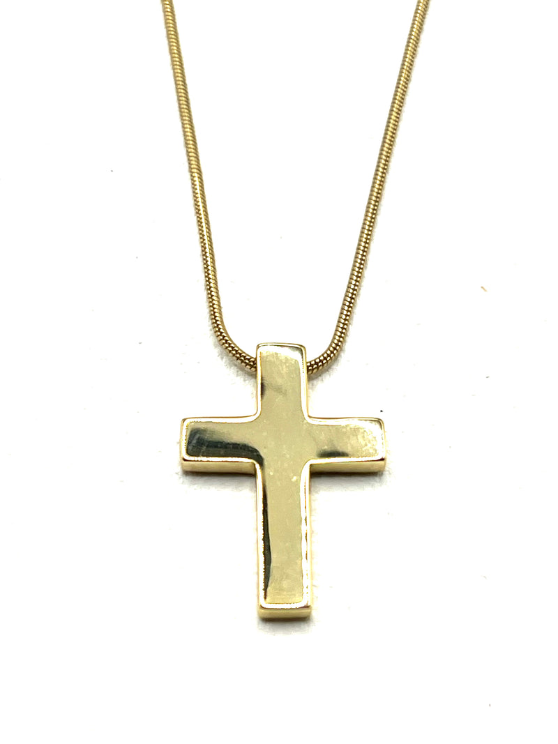 The Classic Gold Cross Necklace