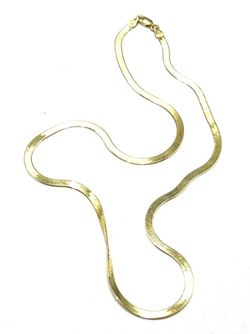 The Classic Gold Snake Chain Necklace