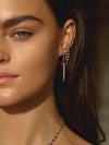 The Isla Dagger Earrings - Sapphire