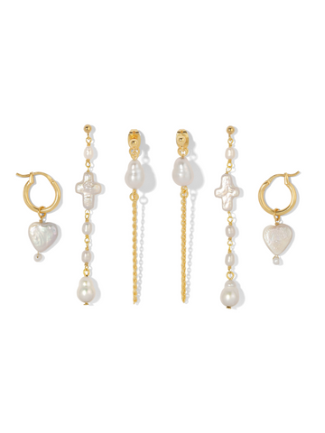 The Damsel Pearl Earrings