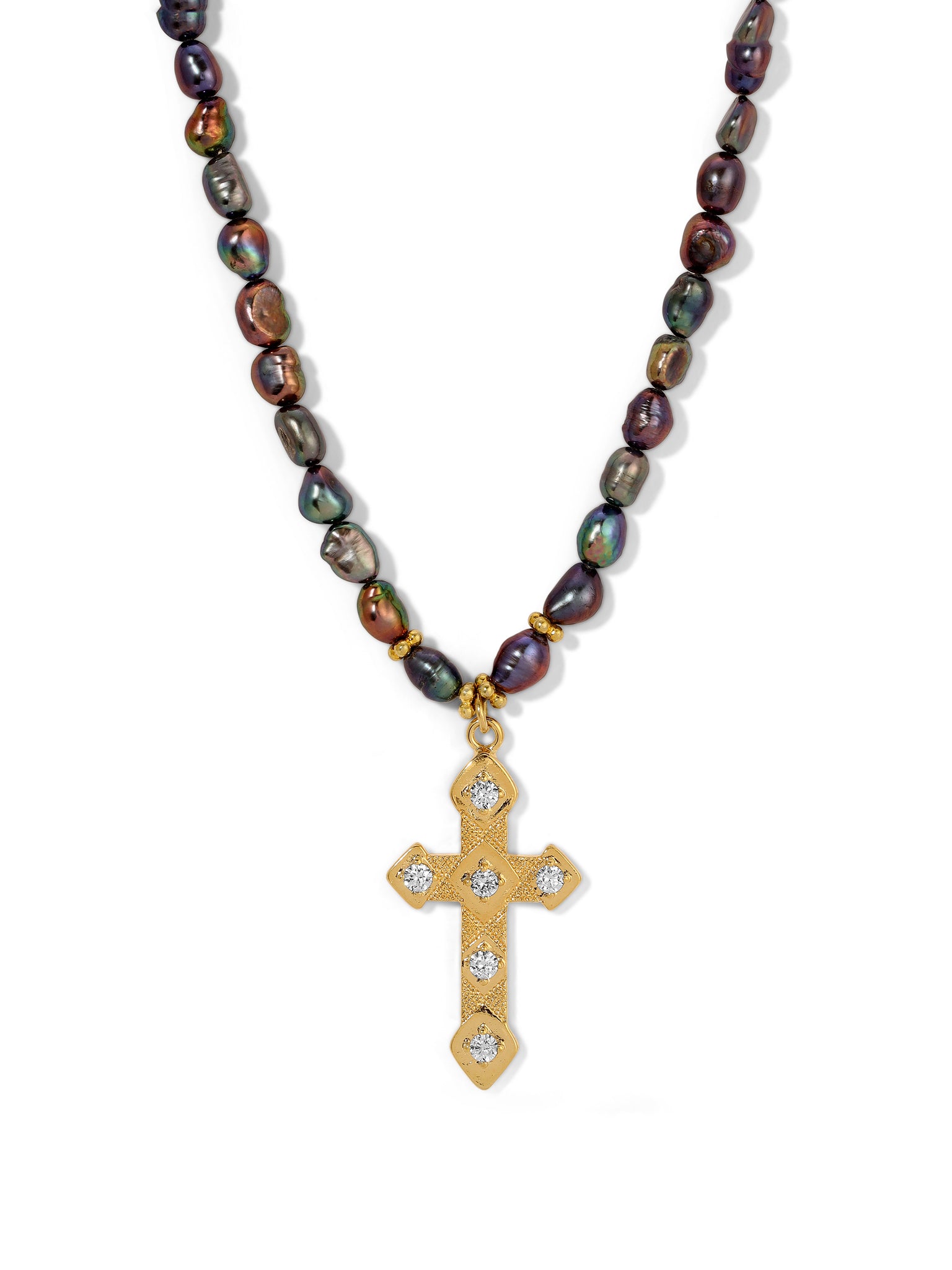 The Clover Cross Necklace