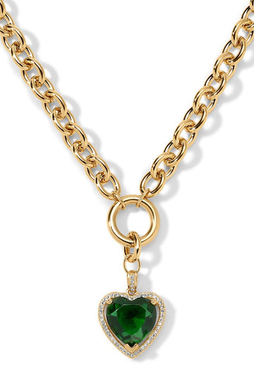 The Jules Necklace Emerald