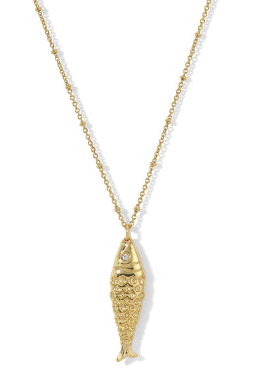The Celeste Fish Necklace