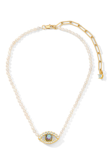 The Willow Evil Eye Necklace