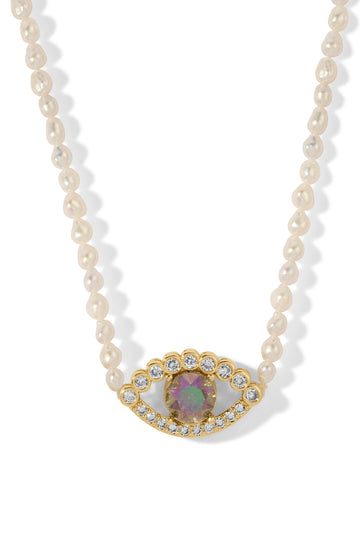 The Willow Evil Eye Necklace