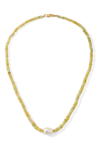 The Fire Opal Necklace