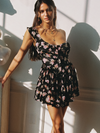 The Elisabeth Romper Dress - '90s Rose Print