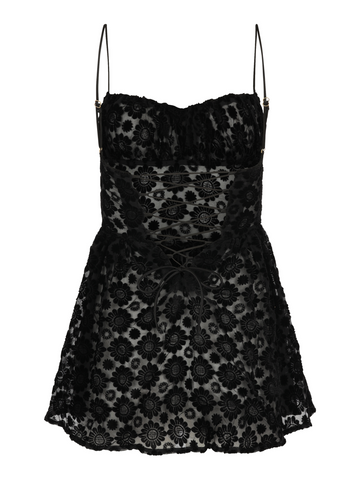 The Ballerina Dress - Black Velvet