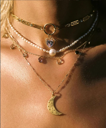 The Fleur Pearl Choker