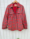 VINTAGE: '90s Quilted Flannel Shirt