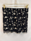 VINTAGE: Mesh Lined Y2k Floral Mini Skirt