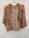 VINTAGE: Fairweather  Crochet Multi-Color Cardigan