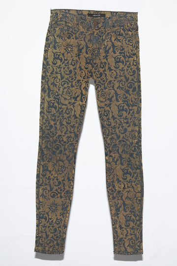 Vintage Velvet and Denim Pants