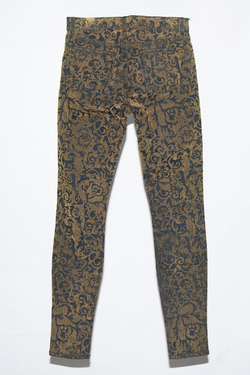 Vintage Velvet and Denim Pants