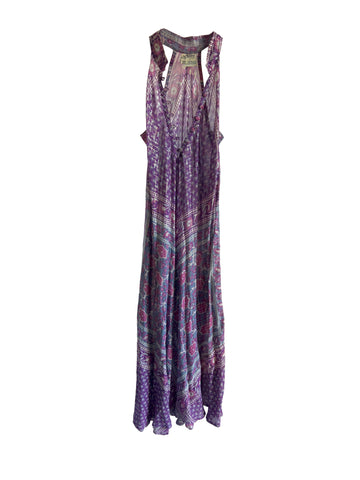 Vintage Adini Halter Maxi Dress