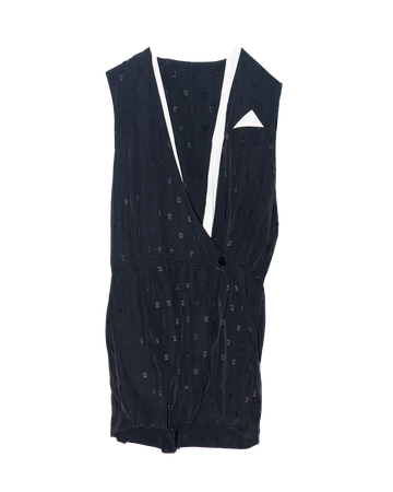 Vintage Tuxedo Dress