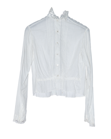 Vintage Cotton and Lace Top