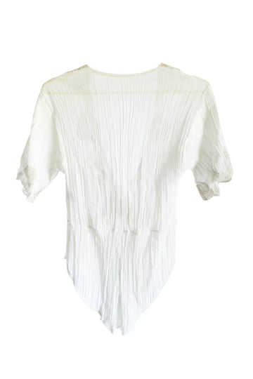 Vintage Cotton & Lace Body Suit