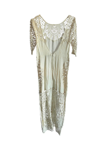 Archive Cream Lace Dress