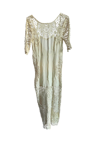 Archive Cream Lace Dress