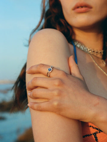 The Mia Ring - Blue
