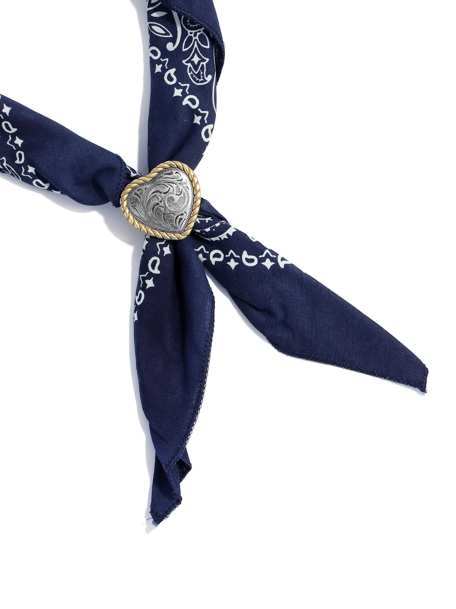 The Tulia Heart Bandana Necktie