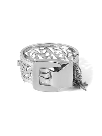 The Sofia Cuff Bracelet - Silver