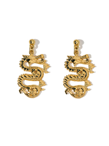 The Ophelia Dragon Earrings