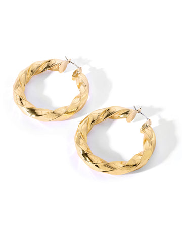 The Emile Hoop Earrings