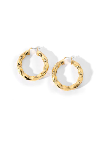 The Emile Hoop Earrings