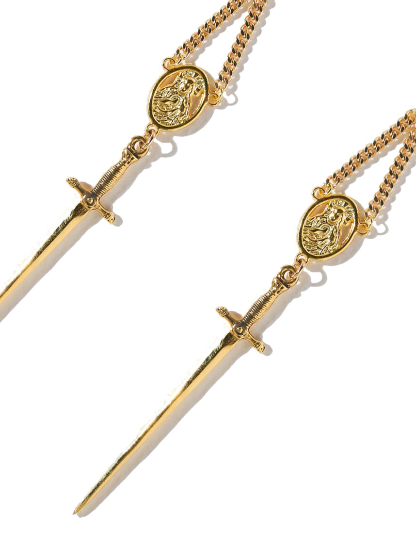 The Amparo Rosary Earrings
