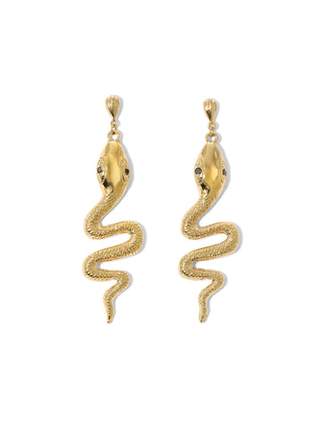The Eva Serpent Earrings