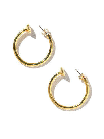 The Medium Cecilia Hoop Earrings