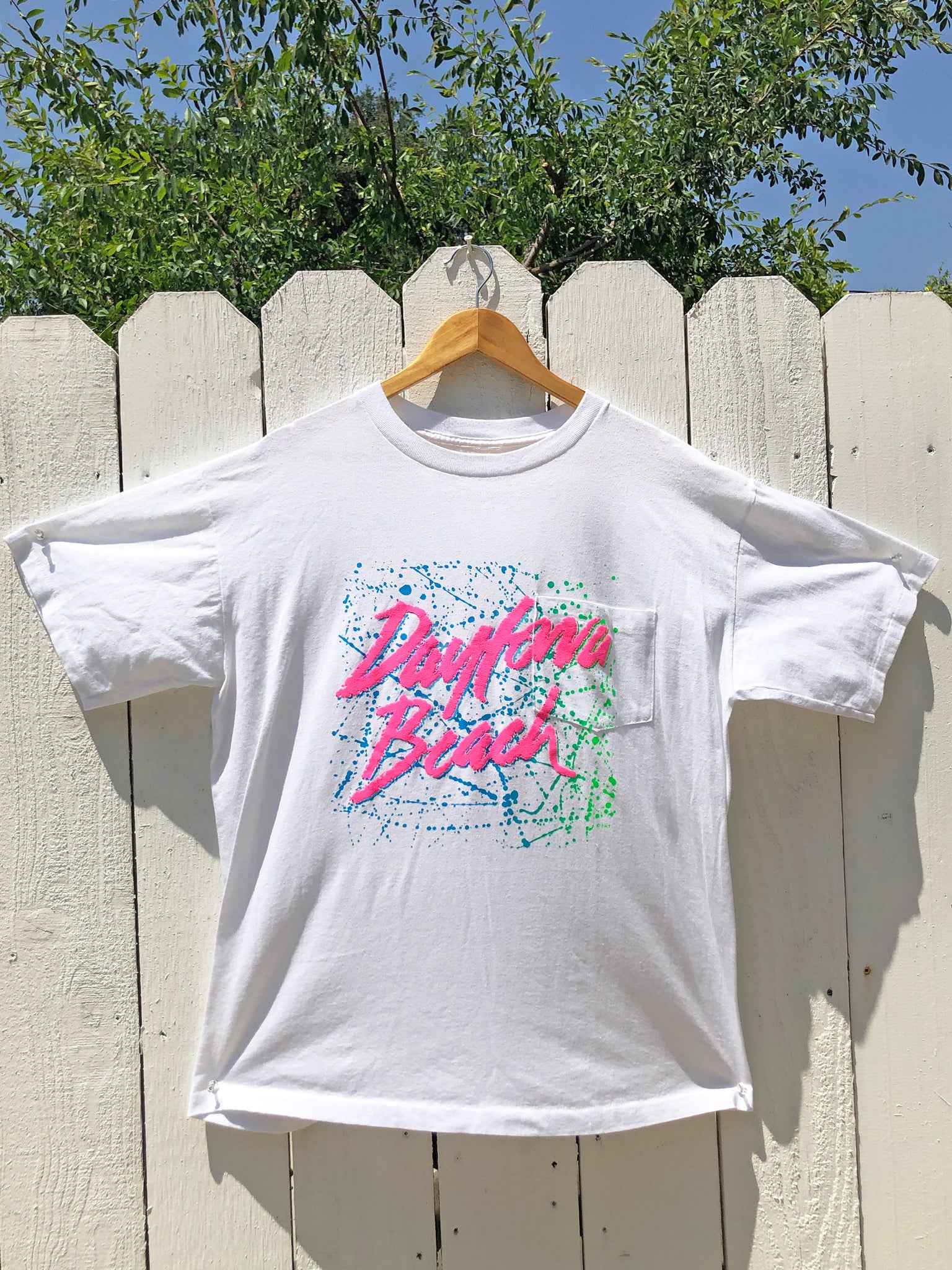 VINTAGE: Neon Splash T-Shirt